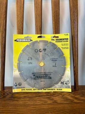 Performax 7in. Segmented Diamond Blade 242-8805
